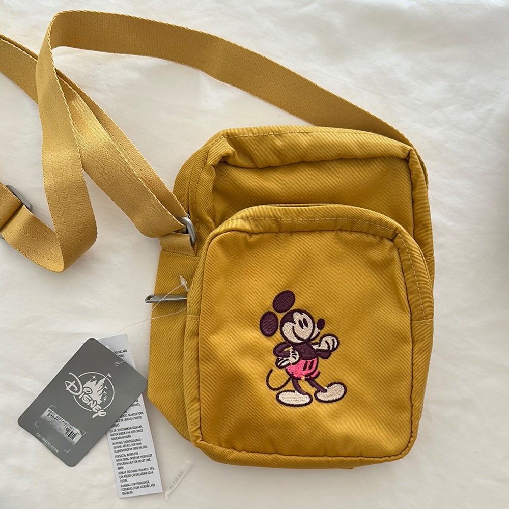 Vibrant Yellow Crossbody Bag